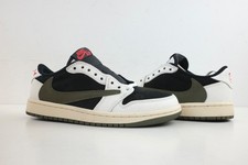 WMNS 6 / Men's 4.5 - Air Jordan 1 Retro OG x Travis Scott Low Olive w/ Box