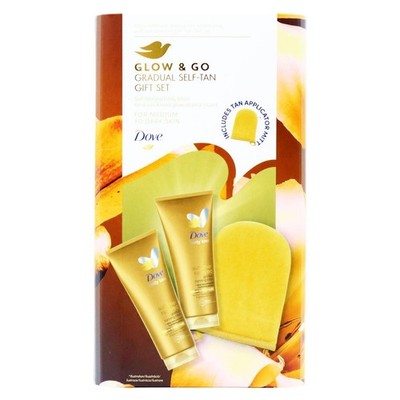 Dove Glow And Go Self Tan Set 3pcs