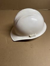 Vintage BULLARD 3000 Versalyte White Hard Boiled HARD HAT Adjustable Liner 1980s