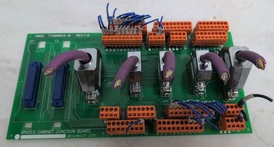AWEA BL 2018S Loaded Circuit Board T7660043-0 Brideg Bridge Cabinet PCB NW$