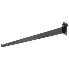 16"L Black Slatwall Shelf Bracket
