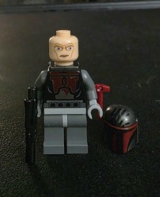 Lego Star Wars Mandalorian Super Commando Low Brow Rare SW0494 See 📸 