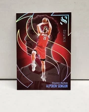 ALPEREN SENGUN 2024-25 Silhouette SILVER ~ Rockets #'d /149
