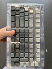Keycap Set - Gray Black White Mixed Color Rep...