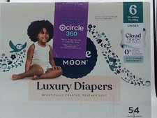 Luxury Millie Moon Disposable Diapers Cloud Touch Softness Size 6