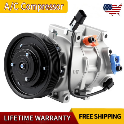 New OEM A/C Compressor for Hyundai Accent / Kia Rio 2012-2017 L4 1.6L #CO 20765C