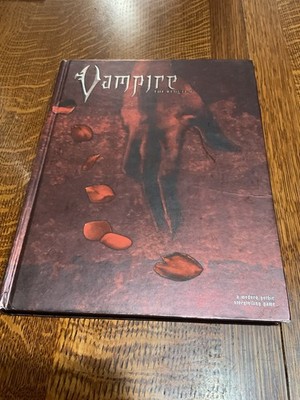 VAMPIRE THE REQUIEM - A Modern Gothic Storytelling Game Rulebook -Pre Owned