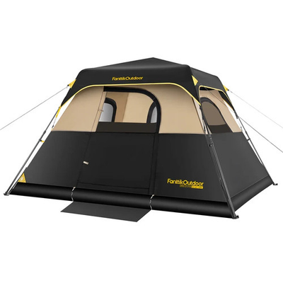 #ad Fanttik Camping Tent 4 Person Instant Cabin Tent Setup in 60 Seconds with Rainfl $59.99