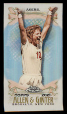2021 Topps Allen and Ginter Chrome Mini #221 Michelle Akers