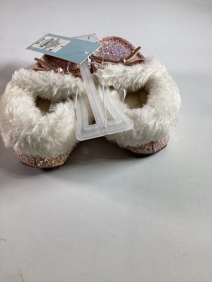 Zapatillas Baby Cat And Jack Rosa Brillo NUEVAS Foto 2 de 4