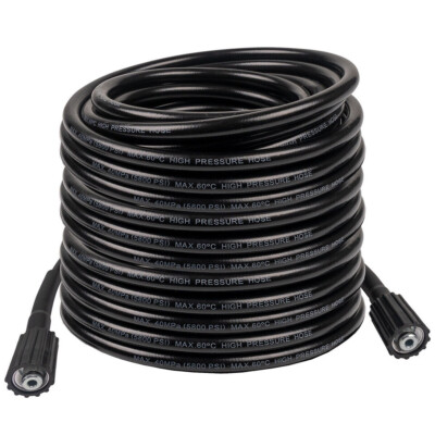 #ad 33 FT High Pressure Washer Hose 5800PSI M22 14MM Power Washer Extension Hose $19.93