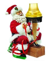 A Christmas Story Santa With Leg Lamp Light Up Fabriche Figurine Cs5161 A Christmas Story Santa With Leg Lamp Light Up Fabriche Figurine Cs5161