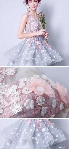 Noble Evening Formal Party Ball Gown Prom Bridesmaid Acting Wedding Dress TS2352 - Picture 12 of 12