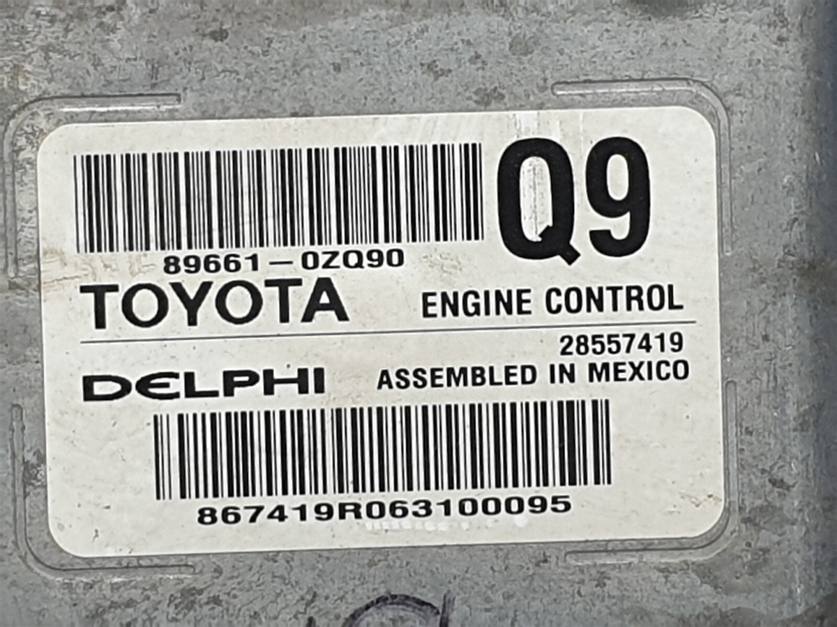 2016-2018 Toyota Corolla Engine Control Unit ECU 896610ZQ90 OEM