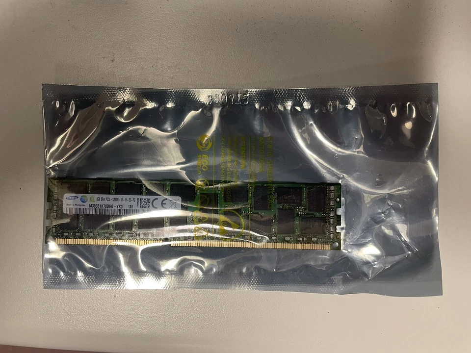 8GB Cisco 15-13637-02 Samsung 2Rx4 PC3L-12800R-11-11-E2-P2 M393B1K70DHO-YKO - Image 3 of 3