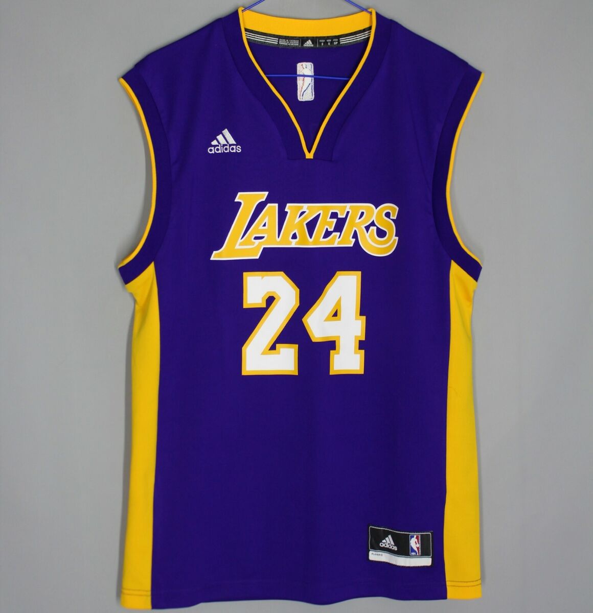 ADIDAS LOS ANGELES LAKERS #24 KOBE BRYANT BASKETBALL JERSEY ADIDAS LOS ANGELES LAKERS #24 KOBE BRYANT BASKETBALL JERSEY