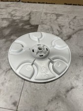 Little Tikes Cozy Coupe Car Wheel Hubcap White Tykes Replacement Part 3800A