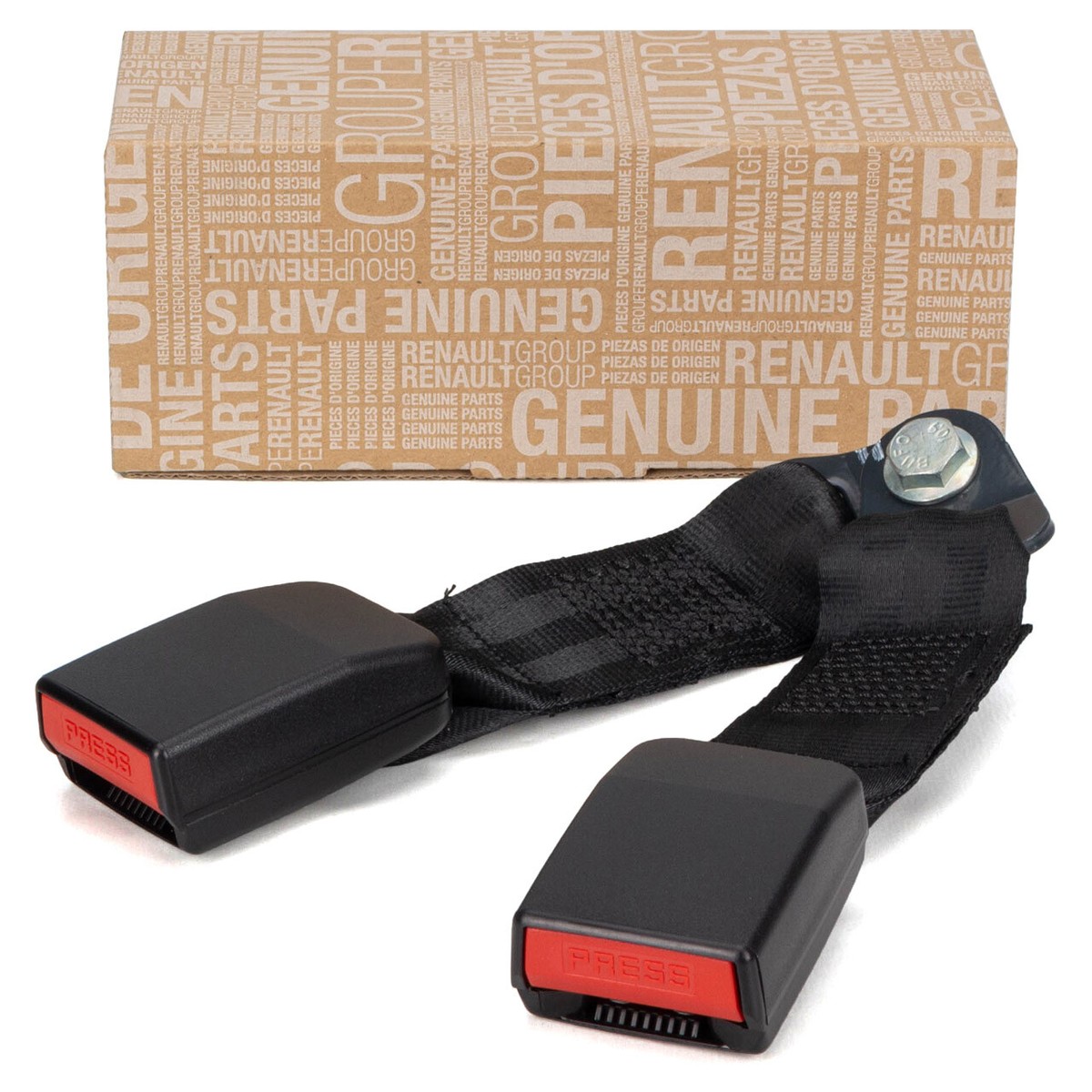 Produktbild von 4 Stück Schwarz Gurtstopper Gurtclip Sicherheitsgurt Schloss Gurtadapt