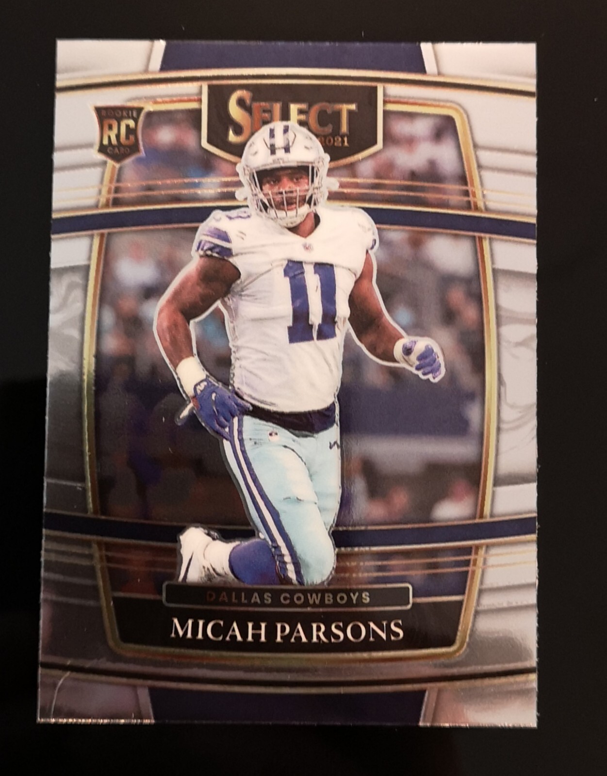 MICAH PARSONS RC 💥 2021 Panini Select Concourse Rookie Card #85 Dallas Cowboys