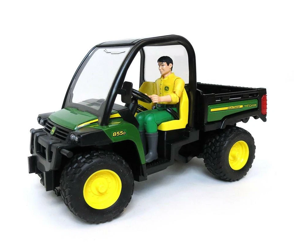 Bruder John Deere Gator XUV 855D with Driver 09812 - Image 2 of 2