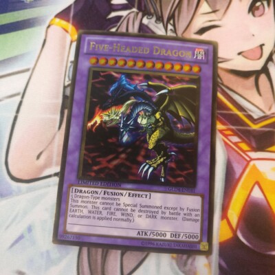 1X FIVE-HEADED DRAGON	GLD4-EN031	GOLD ULTRA	LIMITED	VERY LIGHT PLAY YUGIOH