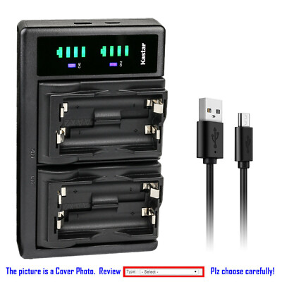Kastar Battery LCD Charger for Kodak KAA2HR Kodak EasyShare CX7430 CX7525 CX7530