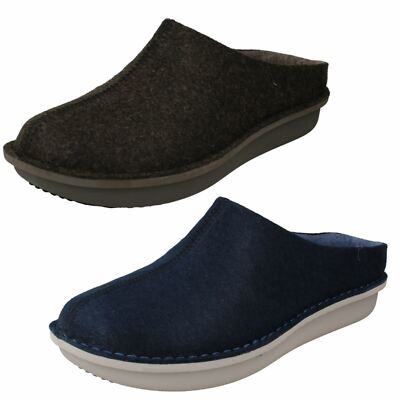 Herren Cloudsteppers by Clarks Step Flow Clog Pantolette Hausschuhe 