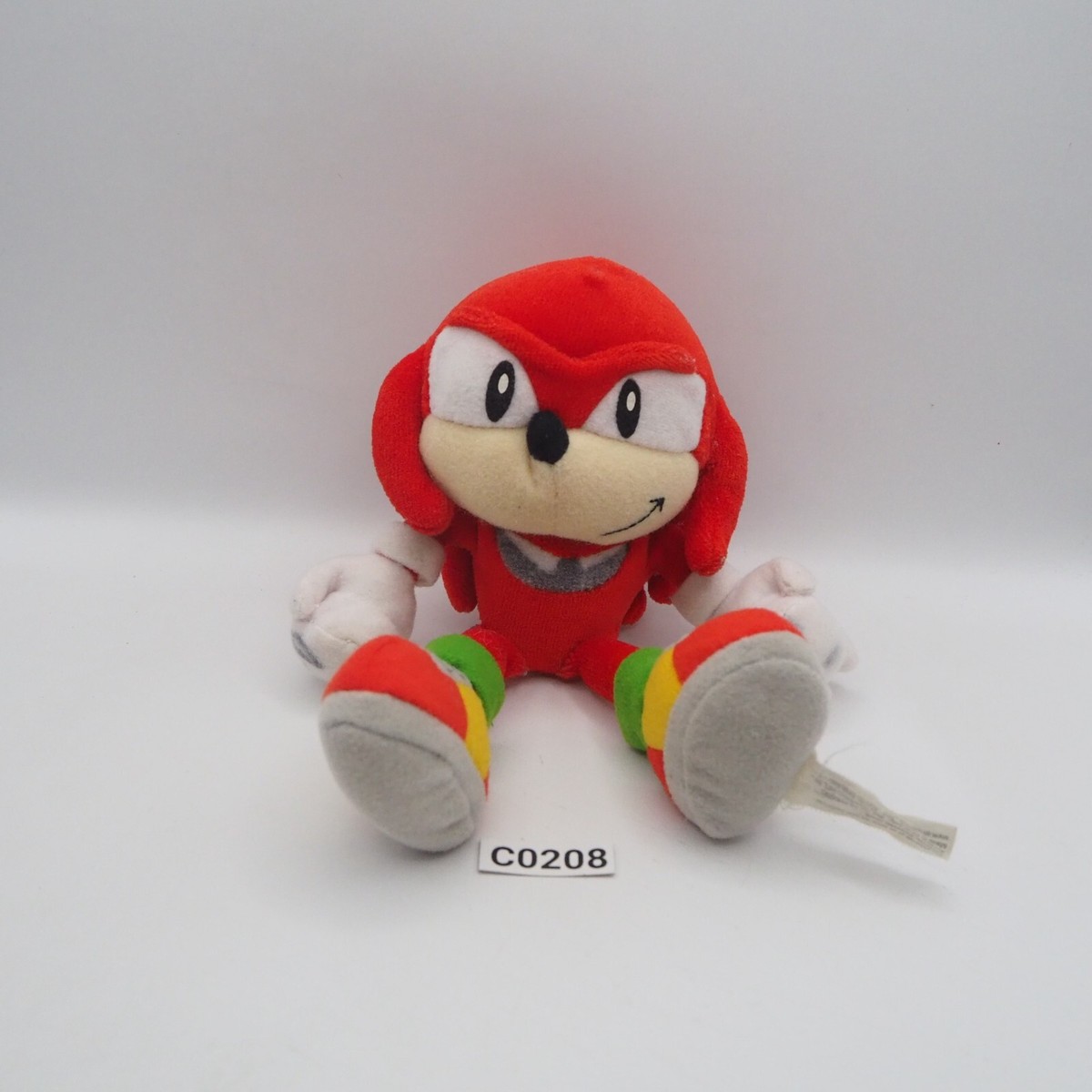 Knuckles Sonic C0208 Underground SEGA JUNK 2000 Plush 6