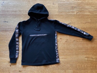 FSBN Hoodie, Kapuzenpulli, Pullover, schwarz, Größe XS