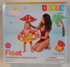 Intex Inflatable Mushroom Kiddie Float pool float ages 1-2 max capacity 33 lbs