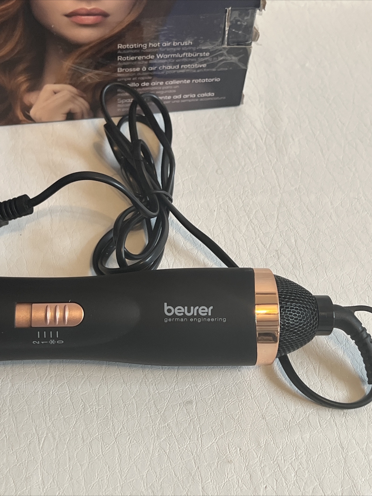 Beurer Hot Air Brush, Rotating, 1000W, HT80 Used eBay