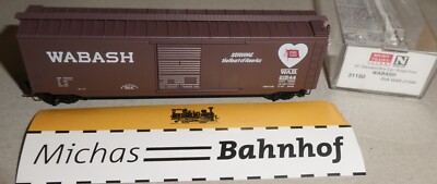 WABASH 21544 50' St Box Car Micro Trains Line 31150 1:160 OVP ø02 å