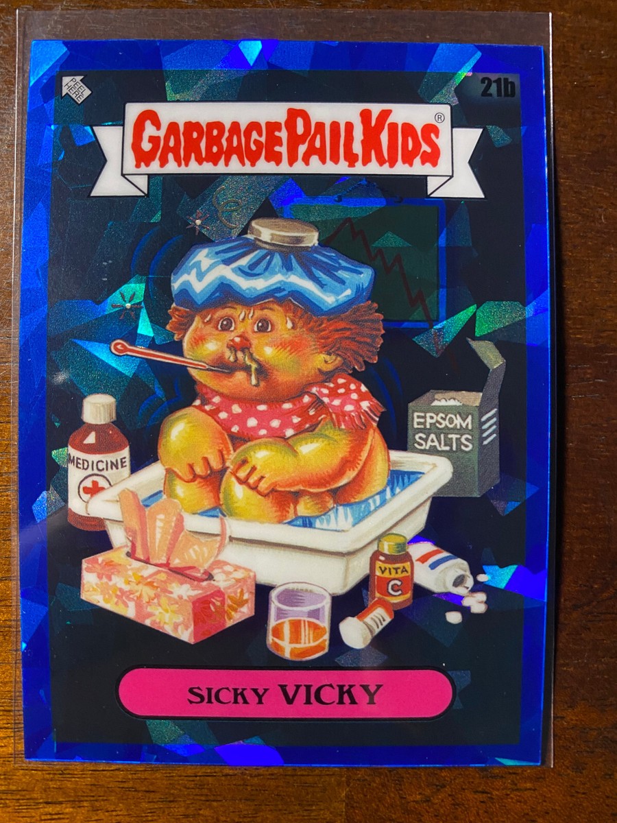 2020 Garbage Pail Kids GPK Sapphire Edition Sicky Vicky 21b Base