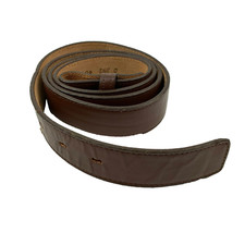 Vintage Nocona Brown Leather Belt Size 40 D 392