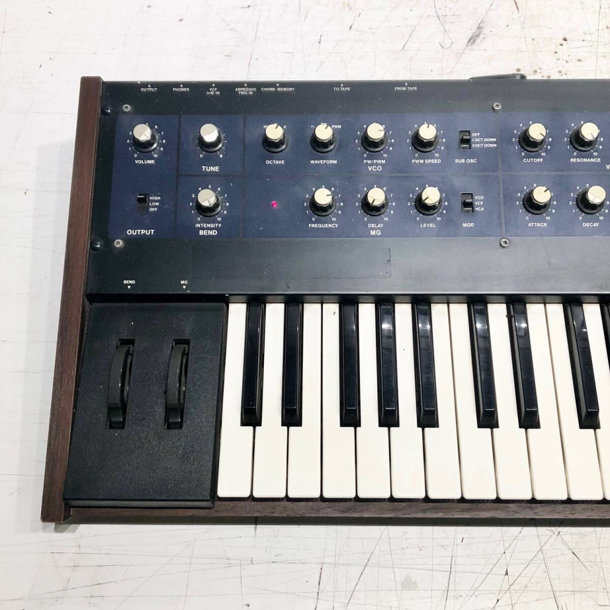 KORG シンセサイザー Polysix PS-6 コルグ キーボード 楽器 KORG シンセサイザー Polysix PS-6 コルグ キーボード 楽器
