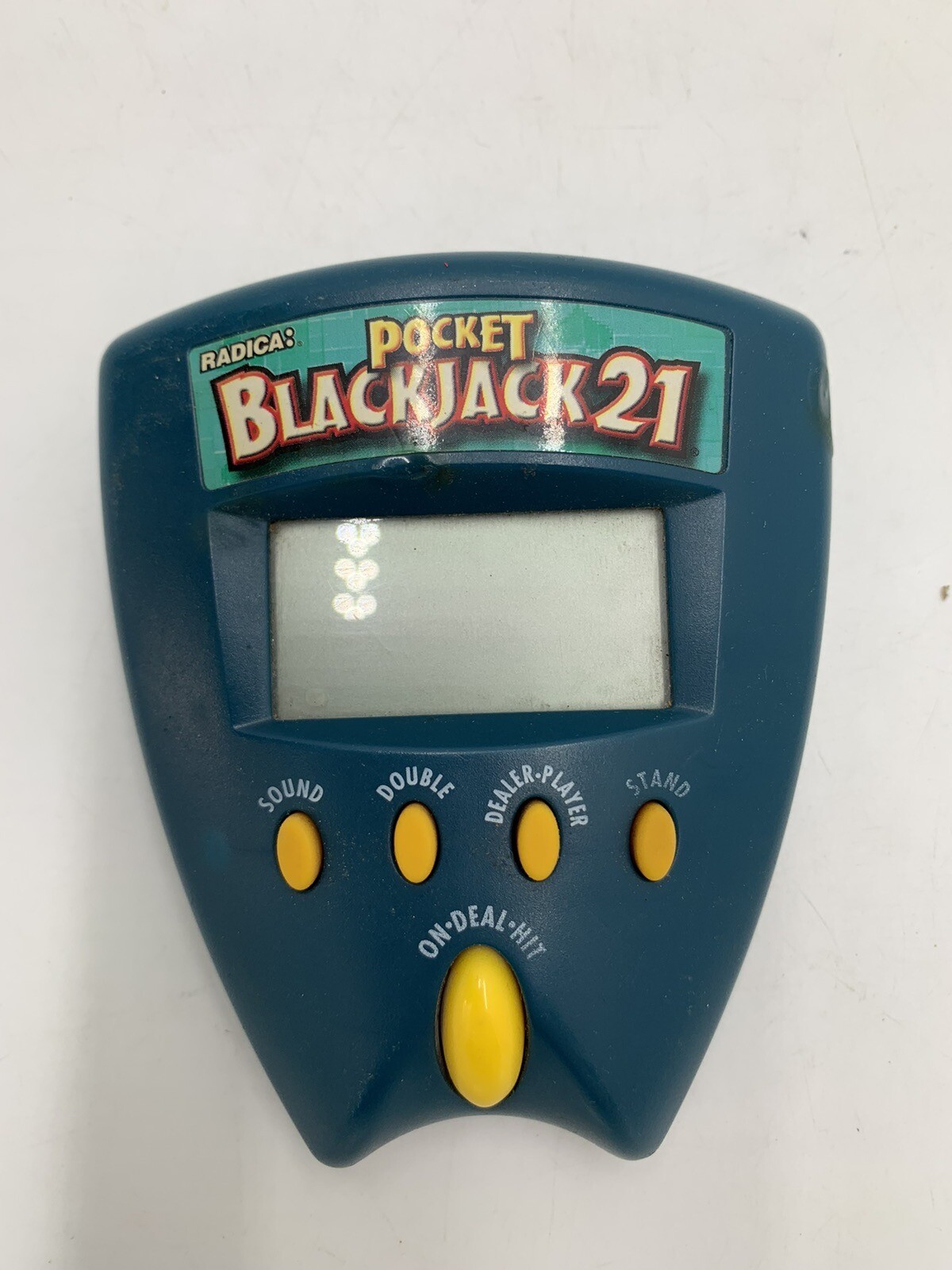 1999 RADICA POCKET BLACKJACK 21 HANDHELD ELECTRONIC CASINO GAME eBay