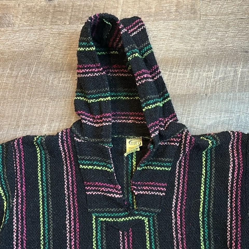 Vintage Frank’s Hoodie Men’s M Baja Surfer Rasta Pullover Drug Rug ...