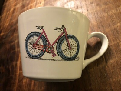 Nice High End Bicycle Bike Pink Large World Market Coffee Mug 