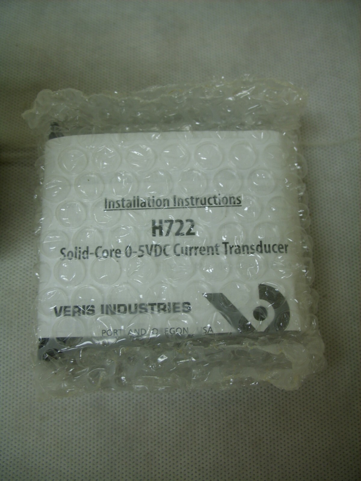 Veris Hawkeye H722 / E112722 Current Transformer Sensor 05 VDC 50