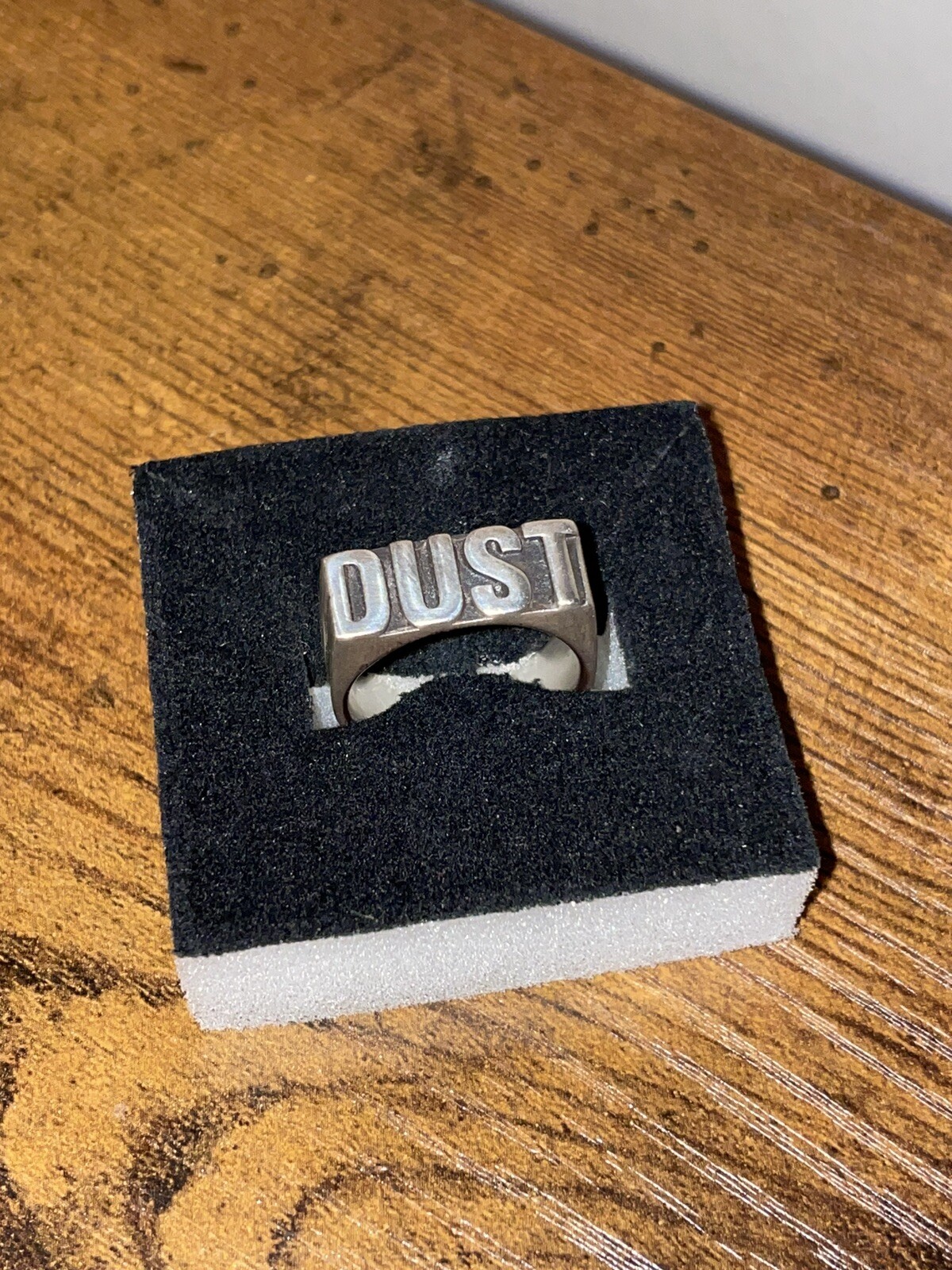 Dust Of Gods “ DUST “ RING .925 Size 8 . Chrome Hearts