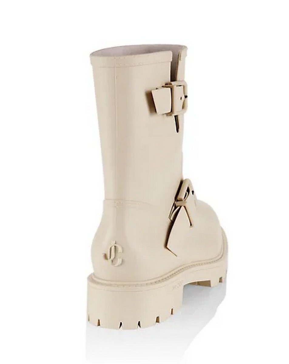 靴 JIMMY CHOO YAEL FLAT RUBBER BOOTS Jimmy Choo - Yael rubber boots Jimmy Choo