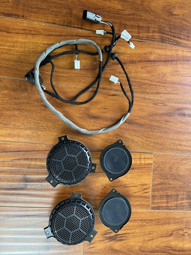 Jeep Wrangler JL 2018-2021 JLU Rear Sound Bar Speakers And Harness | eBay