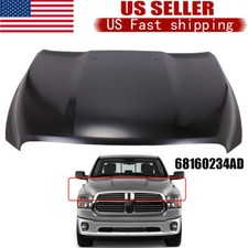 Hood Panel Fit For 2011-2020 Ram 1500 2009-2020 Dodge Ram 1500 Primed Black Hood Panel Fit For 2011-2020 Ram 1500 2009-2020 Dodge Ram 1500 Primed Black