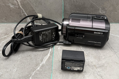 SONY Handycam HDR-XR200V 120 GB Hard drive Camcorder- Black/Batt/Charger
