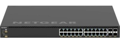NETGEAR M4350-24G4XF 24-Port Gigabit PoE+ Compliant Managed AV Network Switch
