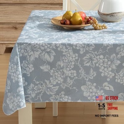 Home Bargains Plus 52 x 52 Inch Square Vinyl 52'' x 52'' (Square) Blue