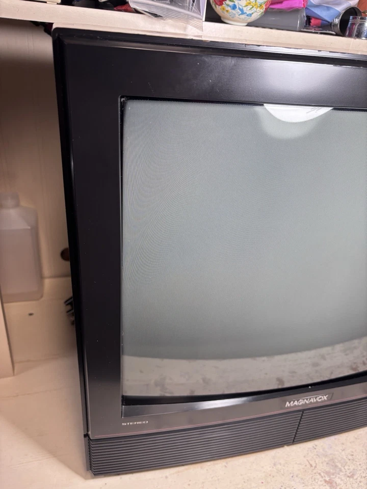 Magnavox Rk4351 Wa01 CRT TV Retro Gaming 20in Tested And Working No Remote READ - Image 3 of 4