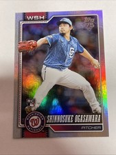 2026 Topps Series 1-#32 Shinnosuke Ogasawara (RC) Chrome
