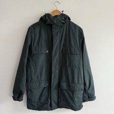 Lacoste Jacket Mens Large 48 Green Hooded Field Utility