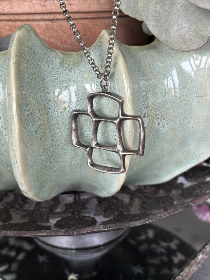 Anhänger Silber David Andersen Norwegen Kette 925 Silber R.K. sign. - Bild 3 von 4